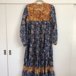 Zara peasant dress